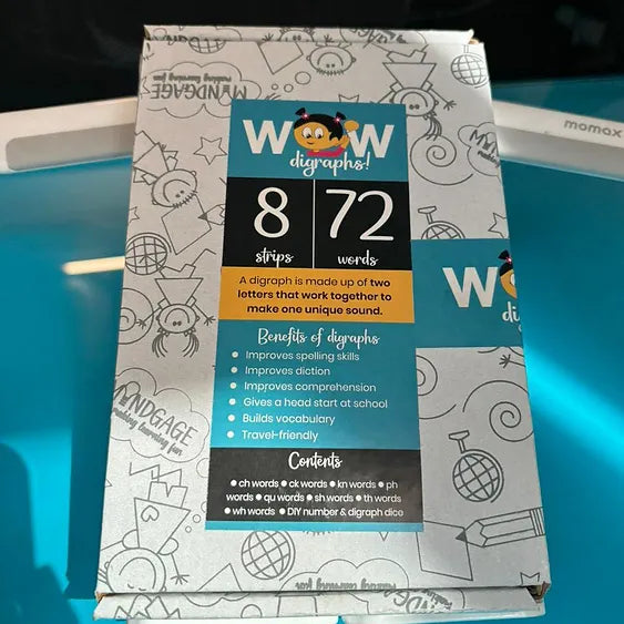 TERRIFIC TRIO: wow BLENDS, DIGRAPHS & SOUNDS