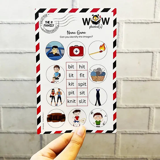 WOW Phonics-i
