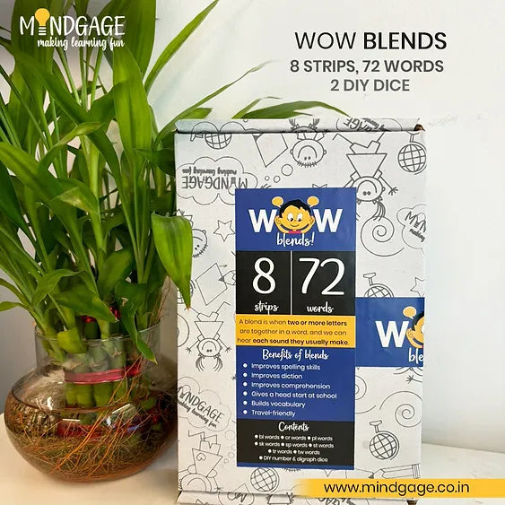 TERRIFIC TRIO: wow BLENDS, DIGRAPHS & SOUNDS